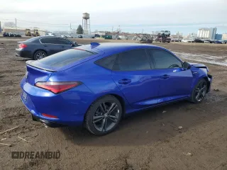 2024 Acura Integra w/A-Spec Package z VIN 19UDE4H33RA006229, wystawiony jako Copart lot #46868535 z przebiegiem 24 104 mil mil oraz Szkody całkowita. Historia ofert i sprzedaży dostępna na DreamBid. Obrazek 3.