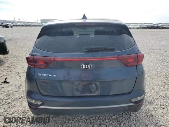 2020 Kia Sportage LX with VIN KNDPM3AC1L7710453, listed as a Copart auction lot 49140155 with 87,325 mi miles and Salvage Title. Bid and sale history available at DreamBid. Image 6.