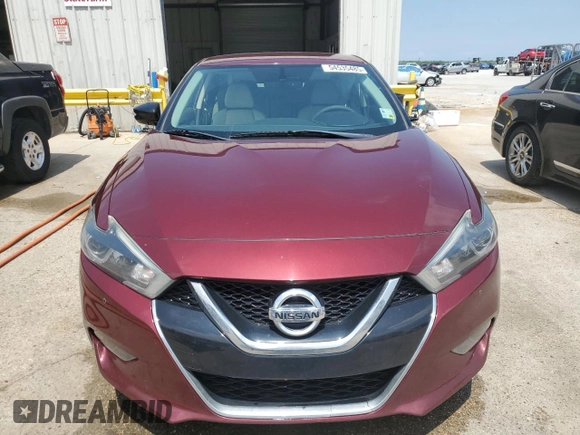 2018 Nissan Maxima S with VIN 1N4AA6AP6JC397820, listed as a Copart auction lot 54535485 with 56,676 mi miles and Salvage Title. Bid and sale history available at DreamBid. Image 5.