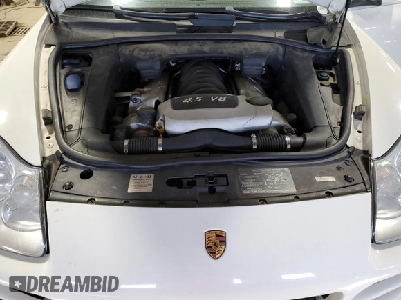 2006 Porsche Cayenne S with VIN WP1AB29P86LA61807, listed as a Copart auction lot 50428215 with 105,805 mi miles and Salvage title. Bid and sale history available at DreamBid. Image 12.