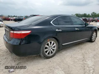 2007 Lexus LS 460 with VIN JTHBL46F675004312, listed as a Copart auction lot 59763745 with 138,575 mi miles and Salvage title. Bid and sale history available at DreamBid. Image 3.