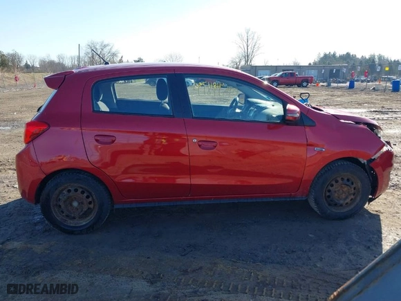 2020 Mitsubishi Mirage SE with VIN ML32A4HJ2LH008457, listed as a IAAI auction lot 41811790 with 77,518 mi miles. Bid and sale history available at carsss.com. Image 13.