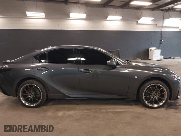 2022 Lexus IS 350 F Sport with VIN JTHGZ1E28N5023281, listed as a IAAI auction lot 41881141 with 29,040 mi miles and . Bid and sale history available at DreamBid. Image 13.