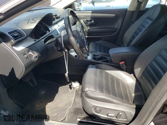2012 Volkswagen CC Sport PZEV with VIN WVWMP7ANXCE549678, listed as a Copart auction lot 50047574 with 90,333 mi miles and Salvage Title. Bid and sale history available at carsss.com. Image 7.