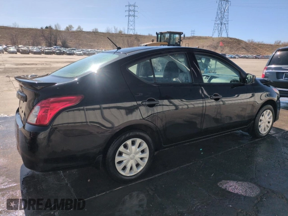 2018 Nissan Versa Sedan SV with VIN 3N1CN7AP0JL805085, listed as a Copart auction lot 52018515 with 72,949 mi miles and Salvage Title. Bid and sale history available at carsss.com. Image 3.