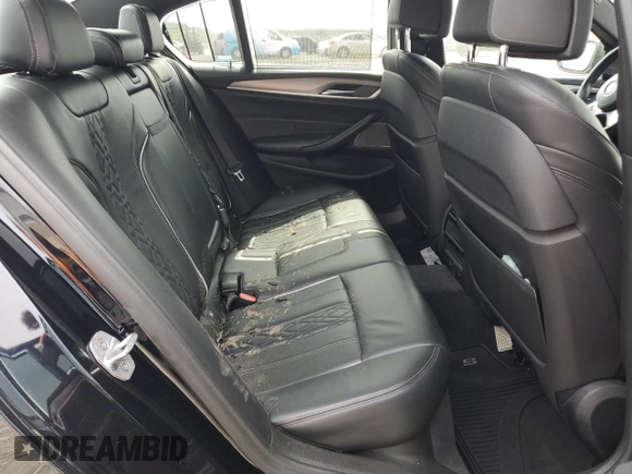 2018 BMW 5 Series 540i with VIN WBAJE5C53JWA94657, listed as a Copart auction lot 51058014 with 63,460 mi miles and Salvage Title. Bid and sale history available at carsss.com. Image 11.