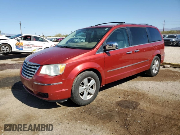 2010 Chrysler Town & Country Limited with VIN 2A4RR6DX2AR148207, listed as a Copart auction lot 54210685 with 81,705 mi miles and Clean Title. Bid and sale history available at carsss.com. Image 1.