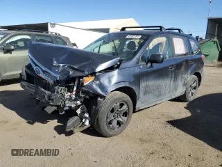 2016 Subaru Forester 2.5i with VIN JF2SJAAC7GG555793, listed as a Copart auction lot 43983285 with 150,209 mi miles and Salvage title. Bid and sale history available at DreamBid. Image 1.