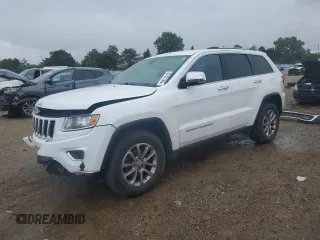 2014 Jeep Grand Cherokee Limited z VIN 1C4RJFBG3EC400142, wystawiony jako Copart lot #57421955 z przebiegiem 157 128 mil mil oraz Szkoda całkowita • Salvage title. Historia ofert i sprzedaży dostępna na DreamBid. Obrazek 1.