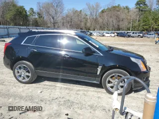2011 Cadillac SRX Performance Collection with VIN 3GYFNEEY3BS612996, listed as a Copart auction lot 50811755 with 128,350 mi miles and Salvage Title. Bid and sale history available at carsss.com. Image 4.