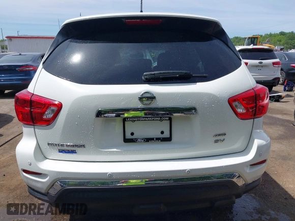 2018 Nissan Pathfinder SL z VIN 5N1DR2MM1JC602675, wystawiony jako IAAI lot #42276794 z przebiegiem 105 163 mil mil oraz . Historia ofert i sprzedaży dostępna na DreamBid. Obrazek 16.