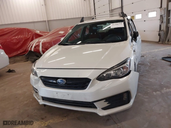 2020 Subaru Impreza Sport with VIN 4S3GKAL69L3612151, listed as a IAAI auction lot 41760734 with 62,768 mi miles. Bid and sale history available at carsss.com. Image 12.