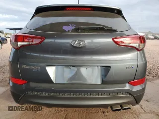 2016 Hyundai Tucson Eco with VIN KM8J33A26GU128562, listed as a Copart auction lot 80258784 with 55,929 mi miles and Salvage Title. Bid and sale history available at carsss.com. Image 6.