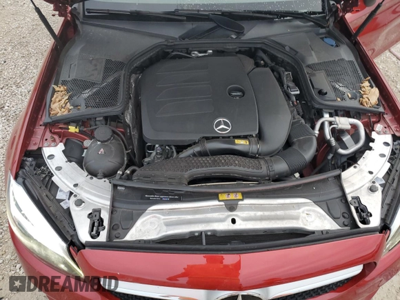 2019 Mercedes-Benz C 300 with VIN WDDWK8DB2KF882504, listed as a Copart auction lot 79469634 with 45,927 mi miles and Salvage Title. Bid and sale history available at carsss.com. Image 11.