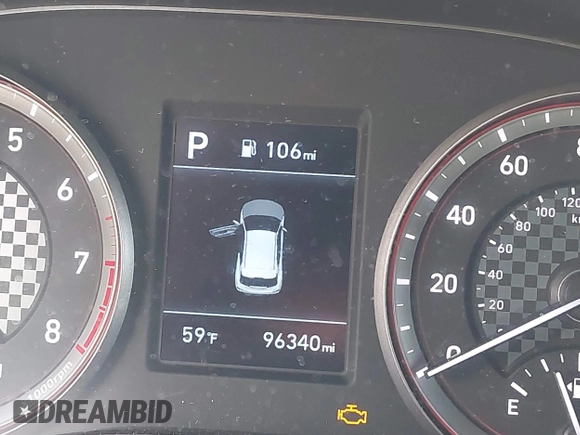 2019 Hyundai Veloster 2.0 with VIN KMHTG6AF4KU019642, listed as a IAAI auction lot 41885392 with 96,340 mi miles. Bid and sale history available at carsss.com. Image 7.