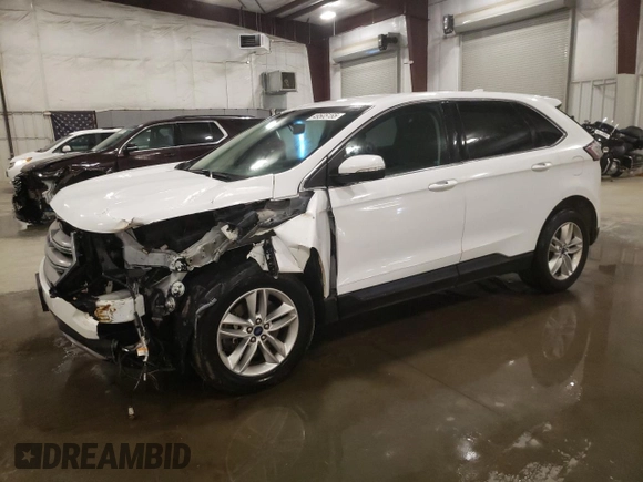 2015 Ford Edge SEL with VIN 2FMTK4J82FBC20813, listed as a Copart auction lot 49505155 with 178,802 mi miles and Salvage Title. Bid and sale history available at carsss.com. Image 1.