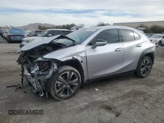 2024 Lexus UX with VIN JTHX6JBH9R2166376, listed as a Copart auction lot 85294644 with 6,173 mi miles and Salvage Title. Bid and sale history available at carsss.com. Image 1.
