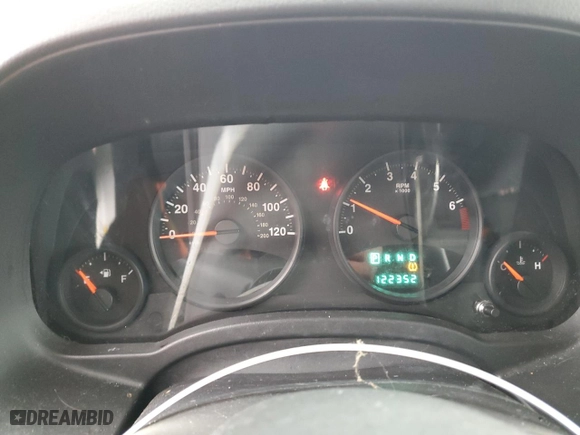2012 Jeep Patriot Sport with VIN 1C4NJRBB8CD564045, listed as a Copart auction lot 48131865 with 122,352 mi miles and Salvage Title. Bid and sale history available at carsss.com. Image 9.