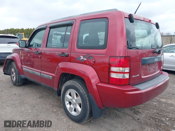 2012 Jeep Liberty Sport Latitude with VIN 1C4PJMAK2CW120399, listed as a IAAI auction lot 41877327 with 120,997 mi miles and . Bid and sale history available at carsss.com. Image 3.