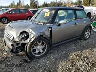 2005 MINI Hardtop S with VIN WMWRE335X5TD98843, listed as a Copart auction lot 48949165 with Not Provided miles and Salvage Title. Bid and sale history available at DreamBid. Image 1.