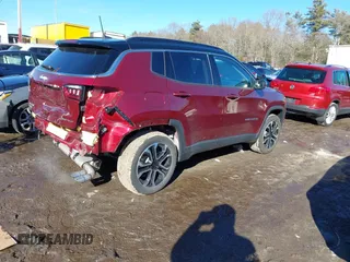 2022 Jeep Compass Limited z VIN 3C4NJDCB9NT193699, wystawiony jako IAAI lot #41574414 z przebiegiem 18 738 mil mil oraz . Historia ofert i sprzedaży dostępna na DreamBid. Obrazek 4.