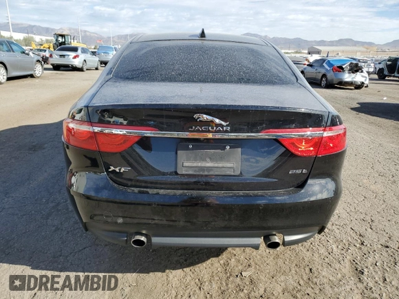 2019 Jaguar XF 25t Prestige with VIN SAJBE4FX6KCY81053, listed as a Copart auction lot 72451524 with 50,749 mi miles and Salvage Title. Bid and sale history available at carsss.com. Image 6.