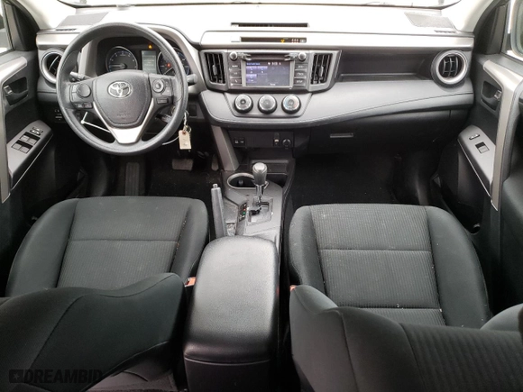 2018 Toyota RAV4 LE with VIN 2T3BFREV0JW697182, listed as a Copart auction lot 46685735 with 63,666 mi miles and Salvage Title. Bid and sale history available at carsss.com. Image 8.
