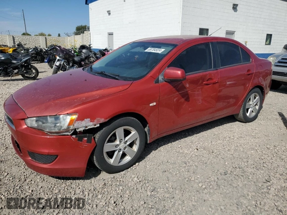 2008 Mitsubishi Lancer DE with VIN JA3AU26U88U014987, listed as a Copart auction lot 69784924 with 170,971 mi miles and Salvage title. Bid and sale history available at DreamBid. Image 1.