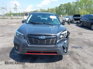 2021 Subaru Forester Sport with VIN JF2SKARC3MH513158, listed as a IAAI auction lot 41940734 with 51,585 mi miles. Bid and sale history available at carsss.com. Image 12.