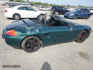 2001 Porsche Boxster with VIN WP0CA29861U621171, listed as a Copart auction lot 53575995 with 0 mi miles and Clean Title. Bid and sale history available at carsss.com. Image 3.