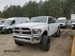 2018 Ram 2500 Big Horn with VIN 3C6UR5DL8JG242659, listed as a Copart auction lot 51108035 with 257,813 mi miles and Salvage Title. Bid and sale history available at carsss.com. Image 1.