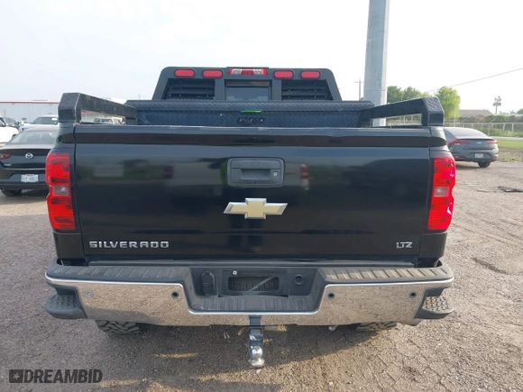 2014 Chevrolet Silverado 1500 LTZ with VIN 3GCUKSECXEG229900, listed as a IAAI auction lot 41962785 with 156,984 mi miles. Bid and sale history available at carsss.com. Image 16.