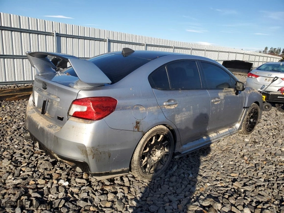 2015 Subaru WRX STI with VIN JF1VA2L6XF9834303, listed as a Copart auction lot 82455683 with 0 mi miles. Bid and sale history available at carsss.com. Image 3.