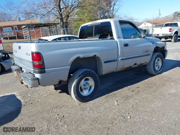 1999 Dodge Ram 1500 with VIN 1B7HF16Y7XS236468, listed as a IAAI auction lot 41539678 with 253,735 mi miles. Bid and sale history available at carsss.com. Image 4.