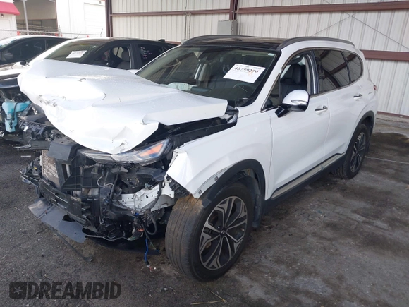 2020 Hyundai Santa Fe SEL with VIN 5NMS3CAAXLH197594, listed as a IAAI auction lot 40759270 with 88,156 mi miles. Bid and sale history available at carsss.com. Image 17.