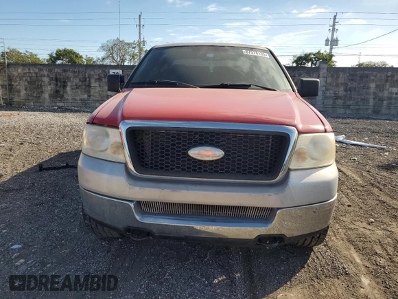 2004 Ford F-150 XLT with VIN 1FTPW14524KA67802, listed as a Copart auction lot 87578135 with 211,584 mi miles and Clean Title. Bid and sale history available at carsss.com. Image 5.