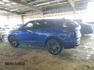 2022 Acura RDX w/A-Spec Package with VIN 5J8TC1H63NL003405, listed as a Copart auction lot 43054095 with 0 mi miles and Salvage Title. Bid and sale history available at carsss.com. Image 2.