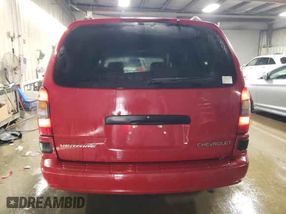 2001 Chevrolet Venture LS Y3G Mobility z VIN 1GNDX03EX1D303731, wystawiony jako Copart lot #41605115 z przebiegiem 219 758 mil mil oraz Szkoda całkowita • Salvage title. Historia ofert i sprzedaży dostępna na DreamBid. Obrazek 6.
