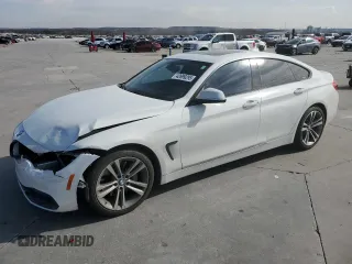 2018 BMW 4 Series 440i with VIN WBA4J5C51JBF07823, listed as a Copart auction lot 44127705 with 64,875 mi miles and Salvage Title. Bid and sale history available at carsss.com. Image 1.