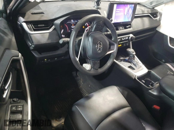 2023 Toyota RAV4 XLE Premium with VIN 2T3A1RFV2PC386663, listed as a Copart auction lot 45134765 with 26,726 mi miles and Salvage Title. Bid and sale history available at carsss.com. Image 8.
