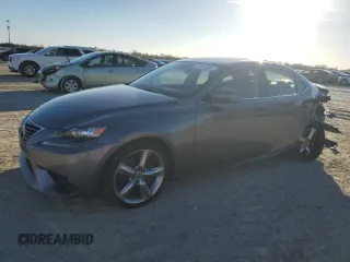 2016 Lexus IS 350 with VIN JTHBE1D27G5024108, listed as a Copart auction lot 43150455 with 54,806 mi miles and Salvage Title. Bid and sale history available at carsss.com. Image 1.