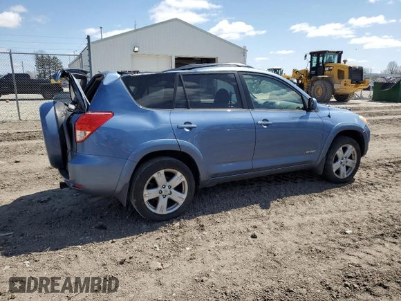 2007 Toyota RAV4 Sport with VIN JTMZK32V476004720, listed as a Copart auction lot 52098065 with 163,605 mi miles and Clean title. Bid and sale history available at DreamBid. Image 3.