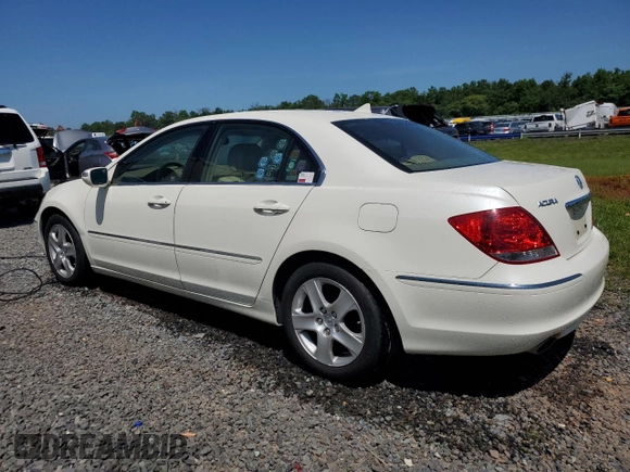 2006 Acura RL z VIN JH4KB16576C012132, wystawiony jako Copart lot #61897805 z przebiegiem 143 101 mil mil oraz Szkoda całkowita • Salvage title. Historia ofert i sprzedaży dostępna na DreamBid. Obrazek 2.