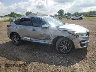 2020 Acura RDX Technology with VIN 5J8TC2H58LL007573, listed as a Copart auction lot 63946115 with 54,638 mi miles and Salvage title. Bid and sale history available at DreamBid. Image 4.