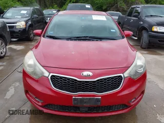 2014 Kia Forte EX with VIN KNAFX4A81E5220515, listed as a IAAI auction lot 42073436 with 132,405 mi miles. Bid and sale history available at carsss.com. Image 6.
