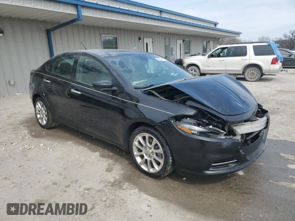 2013 Dodge Dart Limited with VIN 1C3CDFCA5DD337985, listed as a Copart auction lot 53307605 with 125,794 mi miles and Non Repairable. Bid and sale history available at DreamBid. Image 4.