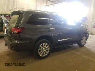 2019 Toyota Sequoia Platinum with VIN 5TDDY5G12KS173931, listed as a Copart auction lot 76949493 with 87,614 mi miles. Bid and sale history available at carsss.com. Image 3.