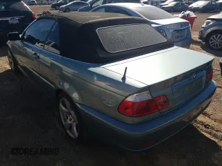 2004 BMW 3 Series 325Ci with VIN WBABW33494PL31502, listed as a Copart auction lot 63704625 with 121,077 mi miles and Clean title. Bid and sale history available at DreamBid. Image 2.
