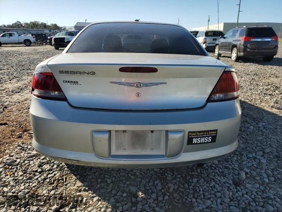 2006 Chrysler Sebring with VIN 1C3EL46X96N183763, listed as a Copart auction lot 77856224 with 216,057 mi miles and Salvage title. Bid and sale history available at DreamBid. Image 6.