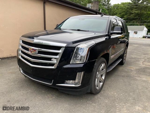 2018 Cadillac Escalade Luxury with VIN 1GYS4BKJ7JR371601, listed as a Copart auction lot 58387694 with 118,634 mi miles. Bid and sale history available at carsss.com. Image 2.